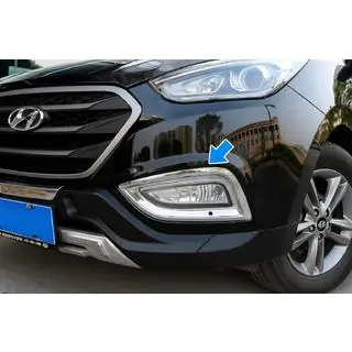 Накладки на противотуманные фары для китайской версии (2 шт) Hyundai IX-35 2010-2015 гг. фото 1