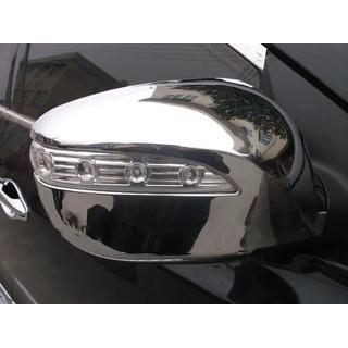 Накладки на Зеркала (2 шт, ABS) Hyundai IX-35 2010-2015 гг. фото 2