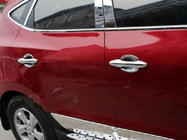 Hyundai IX-35 2010-2015 гг. Хромированные накладки под ручки (4 шт, ABS) фото 2