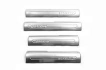 Kia Sorento III UM 2014-2020 гг. Накладки на внутренние пороги из нержавейки Libao (4 шт) фото 2