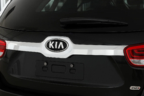 Kia Sorento III UM 2014-2020 гг. Накладка на крышку багажника над номером Libao V1 (Пластик) фото 4
