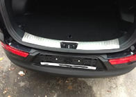 Kia Sportage 2010-2015 гг. Накладка на порог багажника Libao (нержавейка) фото 1