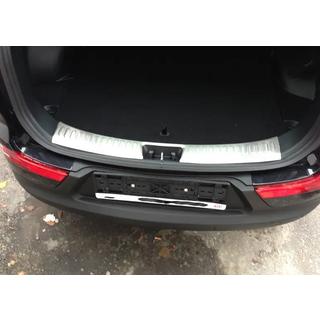 Накладка на порог багажника Libao (нержавейка) Kia Sportage 2010-2015 гг. фото 1