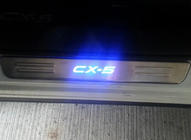 Mazda CX-5 2012-2017 гг. Накладки на пороги Libao LED (4 шт, нержавейка) фото 3