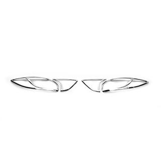 Накладки на задние фонари Libao (2 шт, пластик) Mazda CX-5 2012-2017 гг. фото 1