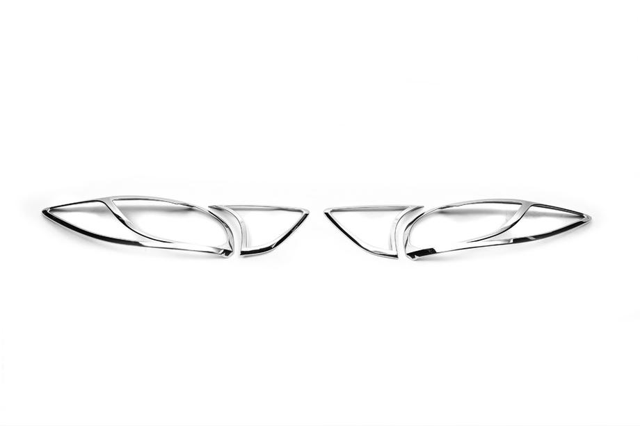 Mazda CX-5 2012-2017 гг. Накладки на задние фонари Libao (2 шт, пластик) Image