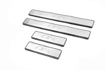 Mazda CX-5 2012-2017 гг. Накладки на пороги Libao (4 шт, нержавейка) фото 4