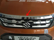 Suzuki Vitara 2015- гг. Хромированная накладка на капот Libao (ABS) фото 1