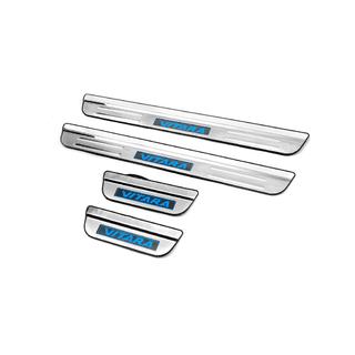 Накладки на пороги Libao LED (4 шт, нержавейка) Suzuki Vitara 2015- гг. фото 2