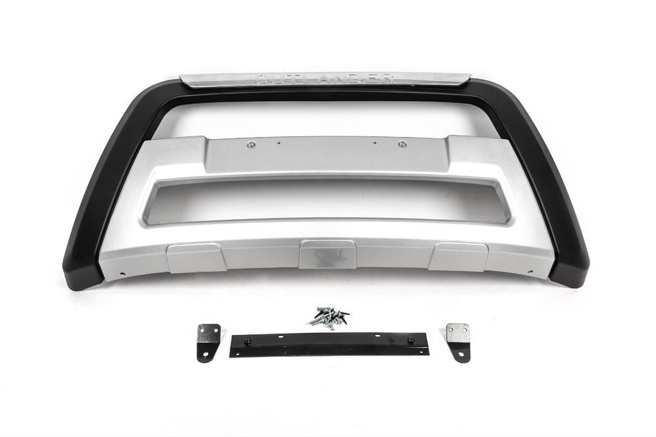 Mitsubishi Outlander 2012-2021 гг. Передний лип Libao (2012-2015, пластик) Image