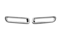 Suzuki Vitara 2015- гг. Хромированные накладки на задние противотуманные фары (ABS) фото 2