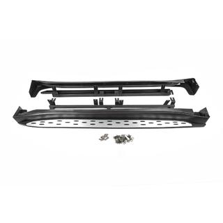 Боковые Подножки V2 2016 (2 шт, Алюминий) Mitsubishi Outlander 2012-2021 гг. фото 4