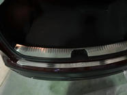 Nissan Qashqai 2007-2010 гг. Накладка на порог багажника Libao (нержавейка) фото 1