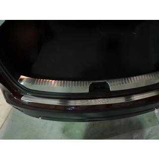 Накладка на порог багажника Libao (нержавейка) Nissan Qashqai 2007-2010 гг. фото 1