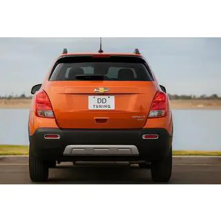 Накладки на задние противотуманные фары 2013-2016 (2 шт, ABS) Chevrolet Trax 2012-2023 гг. фото 1