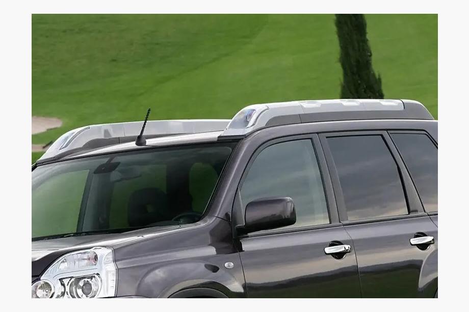 Nissan X-trail T31 2007-2014 гг. Рейлинги Оригинальный дизайн (с фонарями) Image