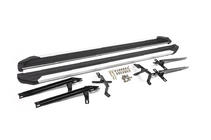 Nissan X-trail T31 2007-2014 гг. Боковые Подножки OEM V1 (2 шт, алюминий) фото 2