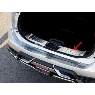 Накладка на порог багажника Libao (нержавейка) Nissan X-trail T32/Rogue 2014-2021 гг. фото 1