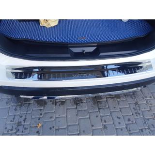 Накладка на задний бампер Libao нержавейка Nissan X-trail T32/Rogue 2014-2021 гг. фото 1