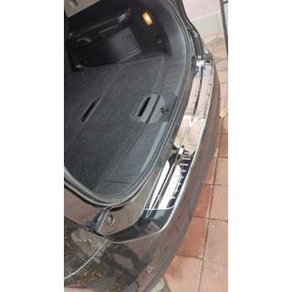 Накладка на задний бампер Libao нержавейка Nissan X-trail T32/Rogue 2014-2021 гг. фото 3