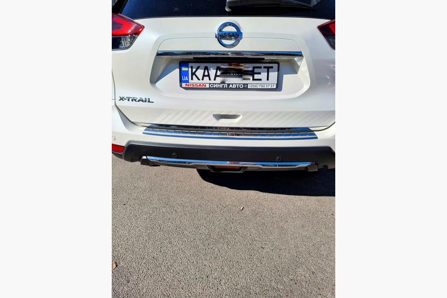 Nissan X-trail T32/Rogue 2014-2021 гг. Накладка на багажник Libao нержавейка Фото 4