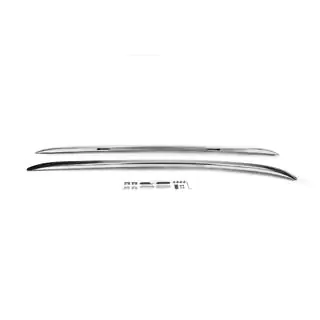 Интегрированные рейлинги серые OEM (для X-trail, алюминий, установка на клей) фото 2