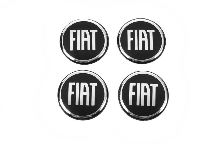 Fiat Наклейки на колпачки дисков 54мм (4шт) Image