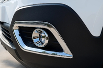 Opel Mokka 2012-2021 гг. Хром накладки на противотуманные фары Libao (2 шт, пластик) фото 1