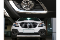 Opel Mokka 2012-2021 гг. Хром накладки на противотуманные фары Libao (2 шт, пластик) фото 2