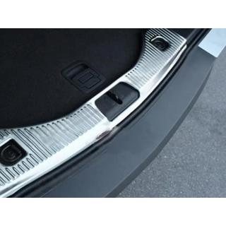 Накладка на порог багажника Libao (нержавейка) Opel Mokka 2012-2021 гг. фото 2