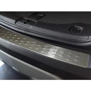 Накладка на задний бампер Libao нержавейка Opel Mokka 2012-2021 гг. фото 3