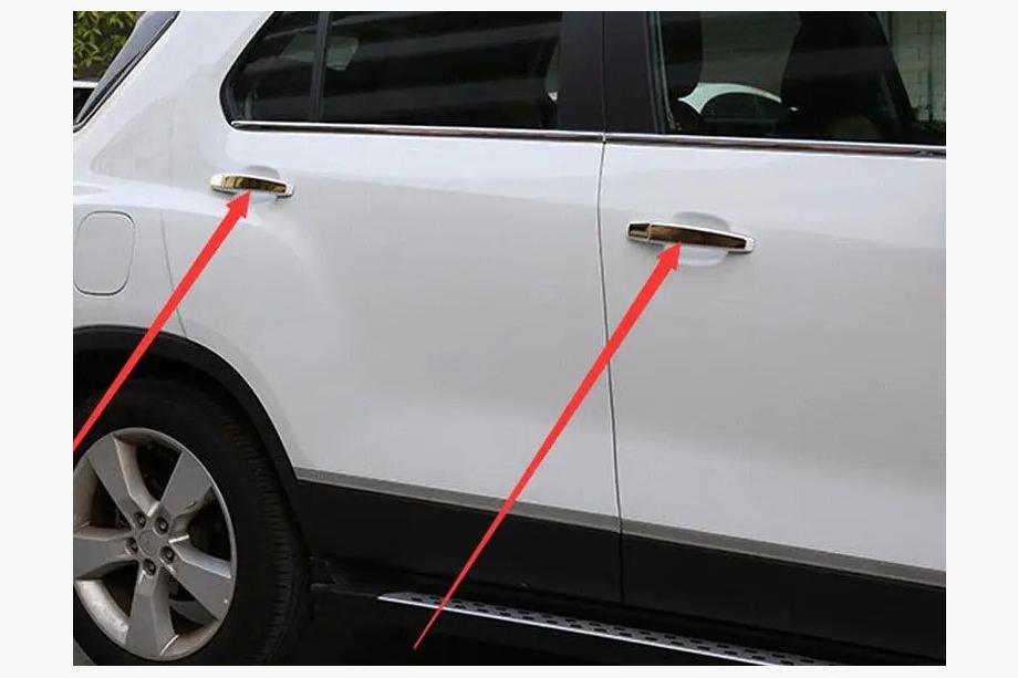 Opel Mokka 2012-2021 гг. Накладки на ручки Libao (4 шт, пластик) Image