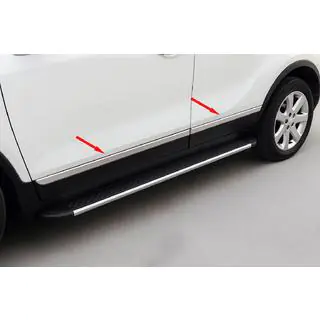 Дверные молдинги Libao (4 шт, пластик) Opel Mokka 2012-2021 гг. фото 1