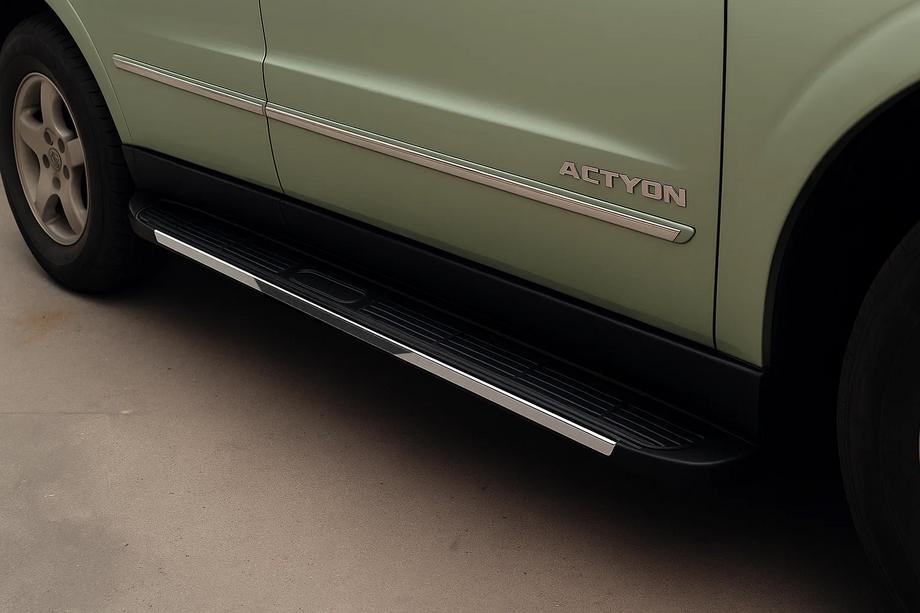 SsangYong Action 2005-2018 гг. Боковые Подножки SA-013 Image