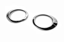 Subaru Forester 2008-2013 гг. Хромированные Накладки на Противотуманные Фары Libao 2010-2013 (2 шт, пластик) фото 5