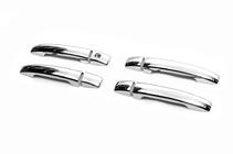 Subaru Forester 2008-2013 гг. Накладки на ручки Libao (4 шт, пластик) фото 2