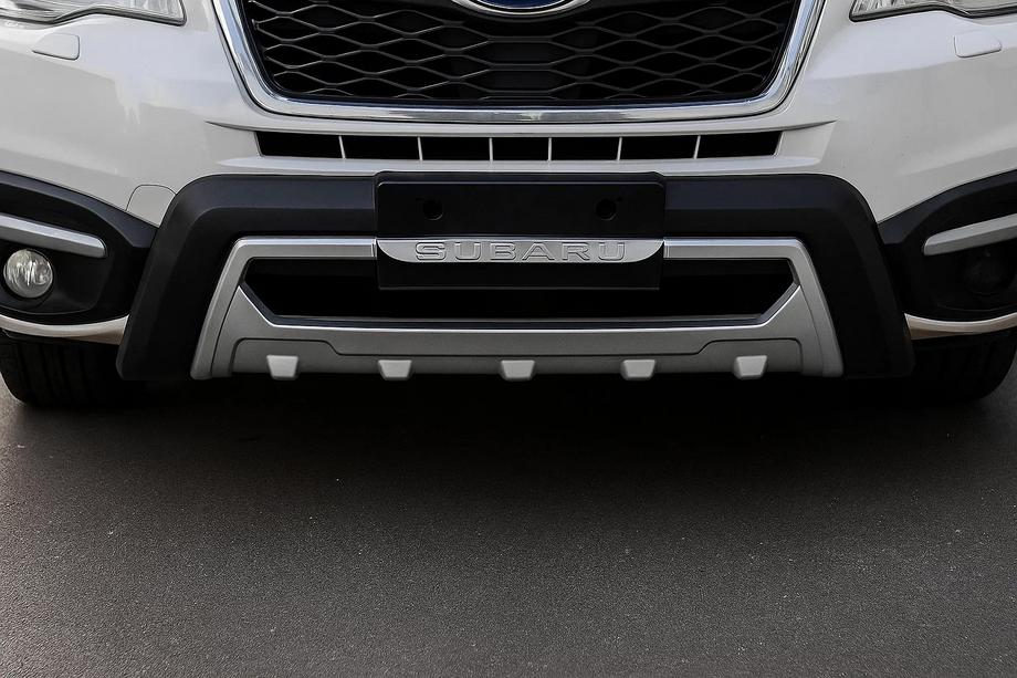Subaru Forester 2013-2018 гг. Передние и Задние Накладки на Бампер Фото 1