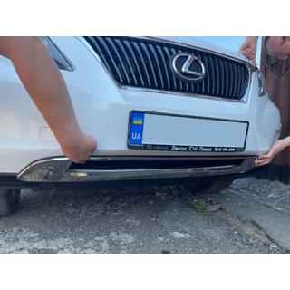 Передняя накладка 2009-2012 Lexus RX 2009-2015 гг. фото 1