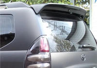 Toyota Land Cruiser Prado 120 2002-2009 гг. Спойлер (под покраску) фото 6