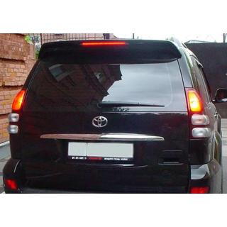 Спойлер (под покраску) Toyota Land Cruiser Prado 120 2002-2009 гг. фото 4