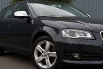 Audi A3 2003-2012 гг. Накладки на Зеркала 2010-2012 (2 шт., Нержавейка) фото 1