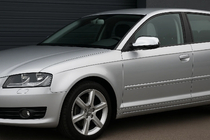 Audi A3 2003-2012 гг. Накладки на Зеркала 2010-2012 (2 шт., Нержавейка) фото 3