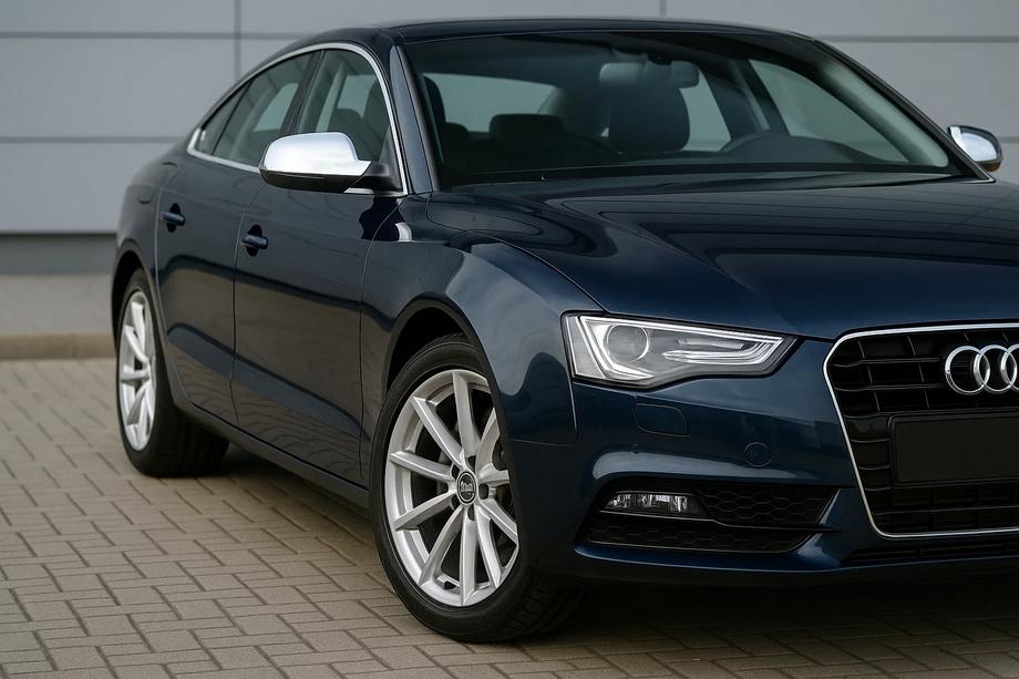 Audi A5 2007-2015 гг. Накладки на Зеркала 2010-2015 (2 шт., Нержавейка) Image