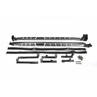 Боковые Подножки OEM V5 (2016-2018, 2 шт, Алюминий) Toyota Rav 4 2013-2018 гг. фото 3