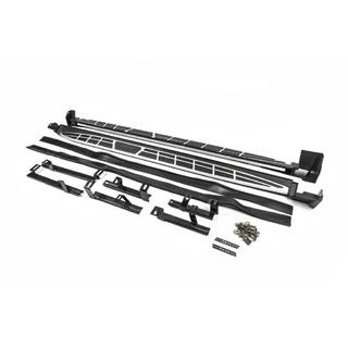 Боковые Подножки OEM V5 (2016-2018, 2 шт, Алюминий) Toyota Rav 4 2013-2018 гг. фото 2