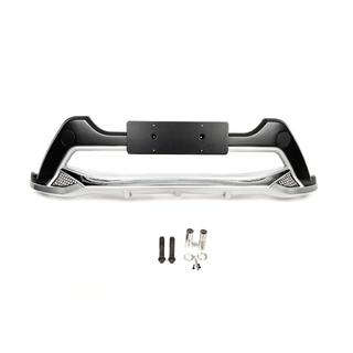 Накладка на передний бампер (2016-2019) Toyota Rav 4 2013-2018 гг. фото 1