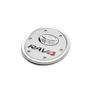 Накладка на лючок бензобака Libao (пластик) Toyota Rav 4 2013-2018 гг. фото 2