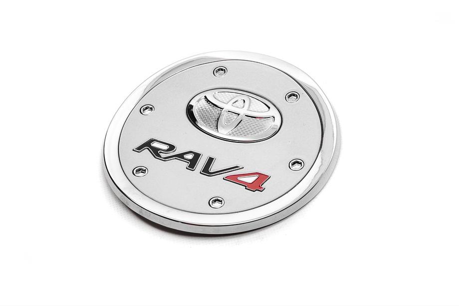 Toyota Rav 4 2013-2018 гг. Накладка на лючок бензобака Libao (пластик) Фото 2