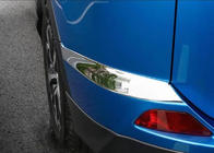 Toyota Rav 4 2013-2018 гг. Хромированные накладки на задний бампер и крышку багажника Libao 2016-2018 (3 шт, нерж сталь) фото 3