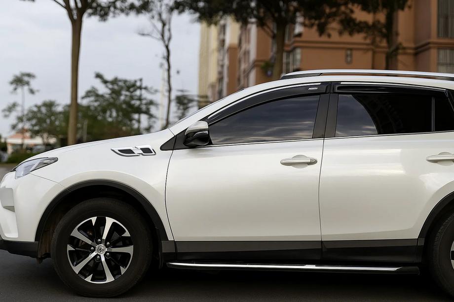 Toyota Rav 4 2013-2018 гг. Накладки на крылья Libao 2016-2018 (2 шт, пластик) Фото 3
